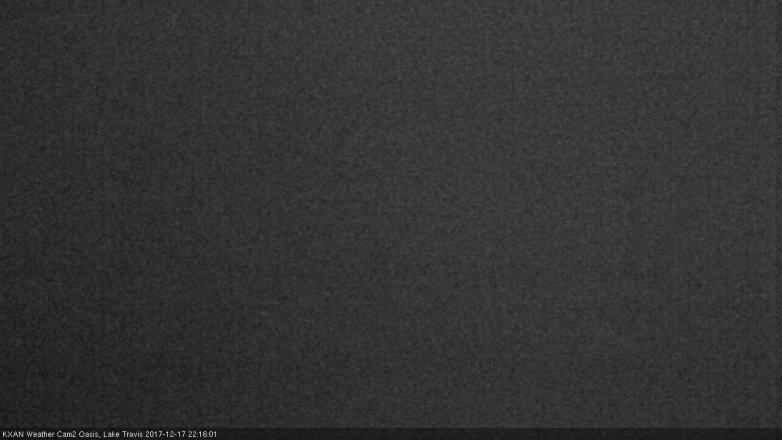 Lake Travis webcam, December 17, 2017 9:45 PM CT