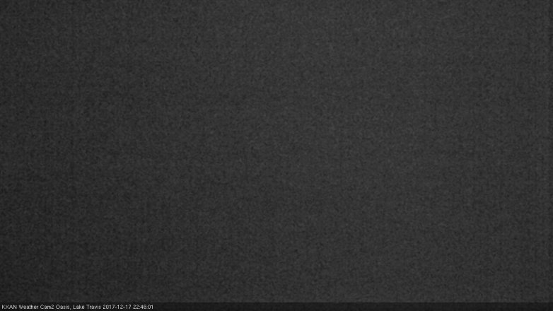 Lake Travis webcam, December 17, 2017 9:55 PM CT