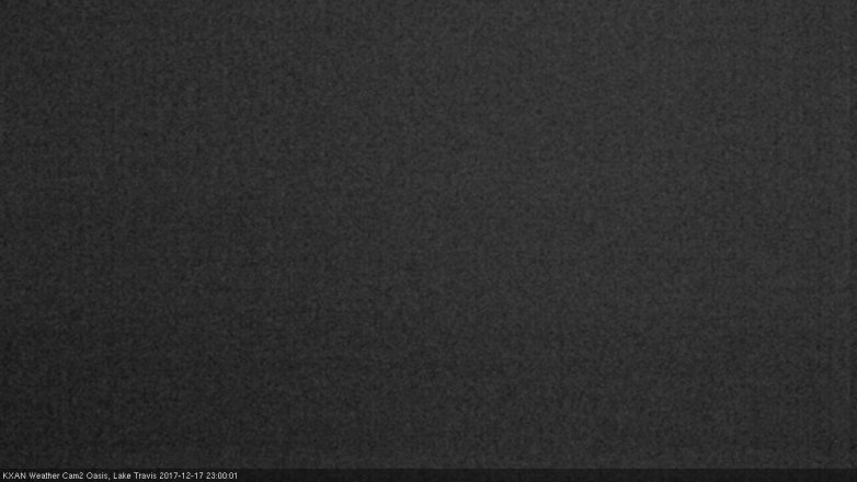 Lake Travis webcam, December 17, 2017 10:10 PM CT