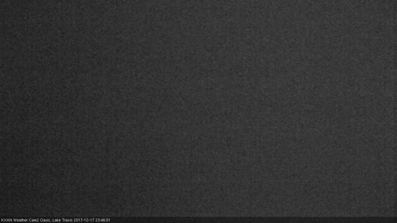 Lake Travis webcam, December 17, 2017 11:05 PM CT