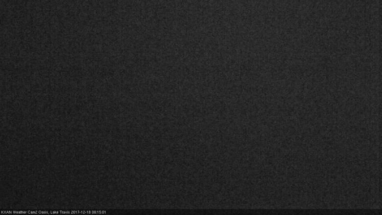 Lake Travis webcam, December 17, 2017 11:40 PM CT