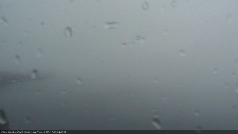 Lake Travis webcam, December 19, 2017 9:05 AM CT