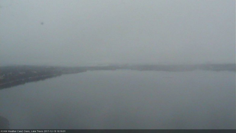Lake Travis webcam, December 19, 2017 9:35 AM CT