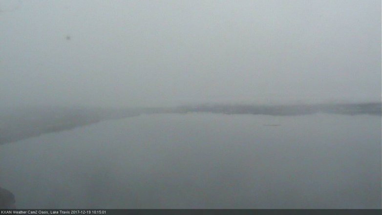 Lake Travis webcam, December 19, 2017 9:45 AM CT
