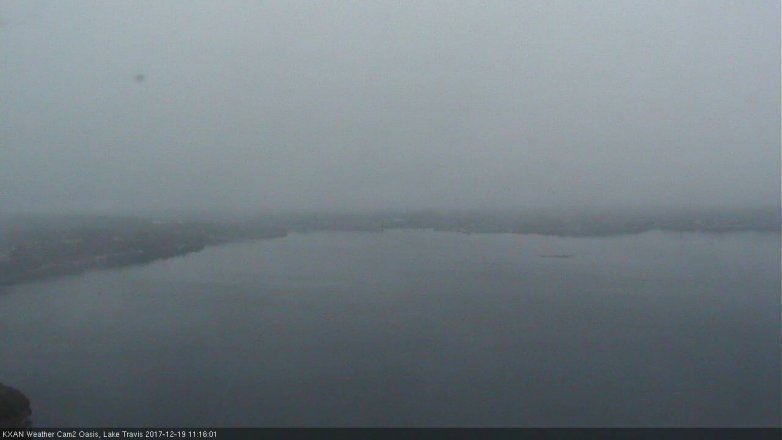 Lake Travis webcam, December 19, 2017 10:25 AM CT