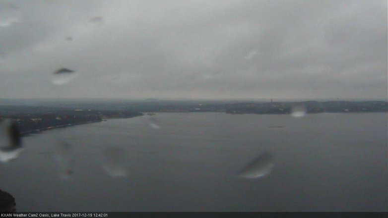 Lake Travis webcam, December 19, 2017 12:00 PM CT