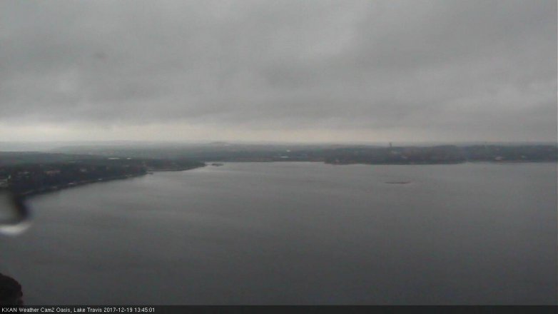 Lake Travis webcam, December 19, 2017 12:50 PM CT