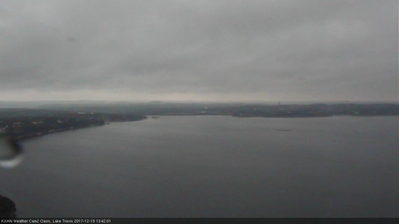 Lake Travis webcam, December 19, 2017 12:55 PM CT