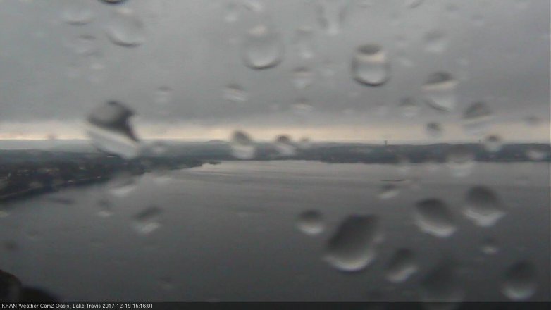 Lake Travis webcam, December 19, 2017 2:35 PM CT