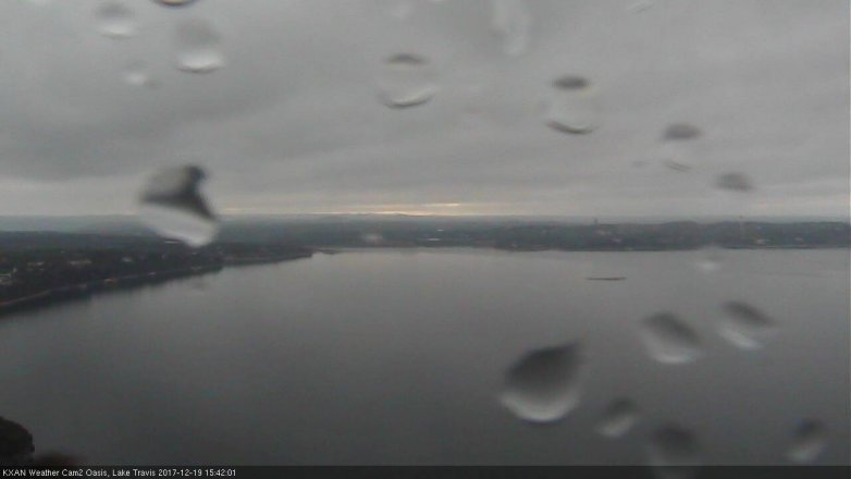 Lake Travis webcam, December 19, 2017 2:45 PM CT