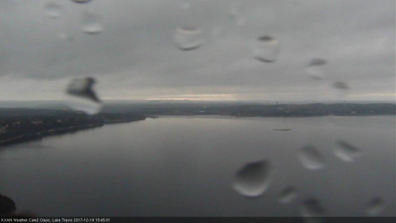 Lake Travis webcam, December 19, 2017 2:55 PM CT