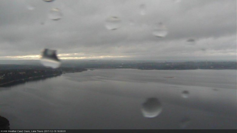 Lake Travis webcam, December 19, 2017 3:05 PM CT