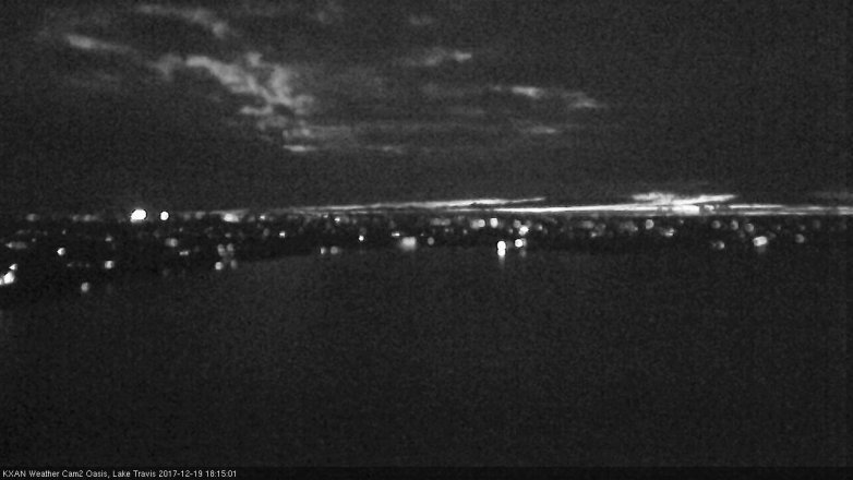 Lake Travis webcam, December 19, 2017 5:30 PM CT