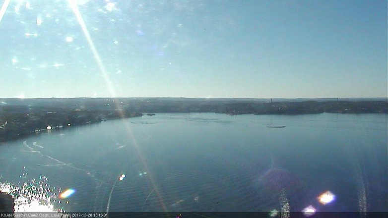 Lake Travis webcam, December 20, 2017 2:45 PM CT