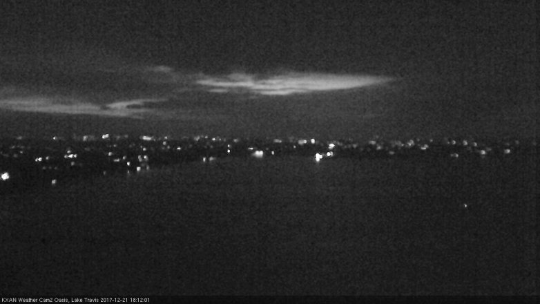 Lake Travis webcam, December 21, 2017 5:25 PM CT