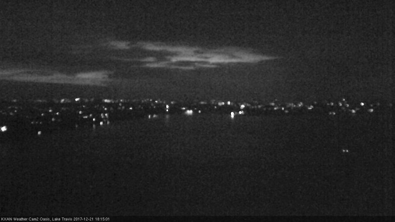 Lake Travis webcam, December 21, 2017 5:40 PM CT