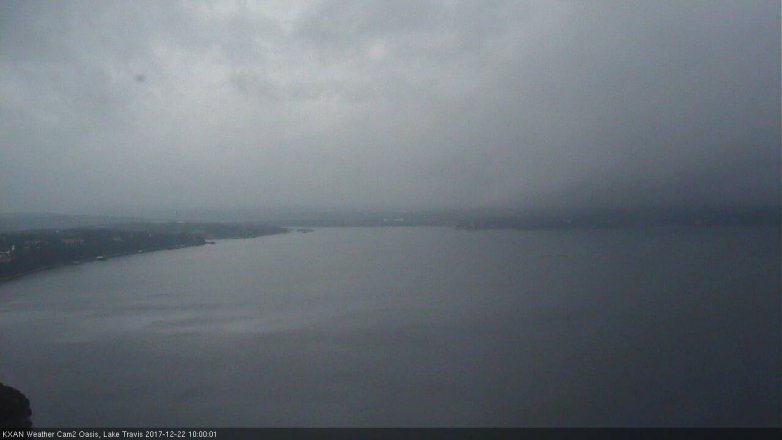 Lake Travis webcam, December 22, 2017 9:10 AM CT