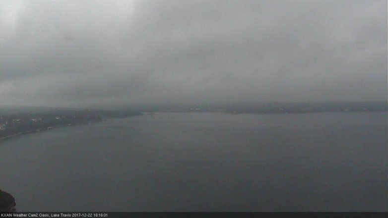 Lake Travis webcam, December 22, 2017 9:35 AM CT