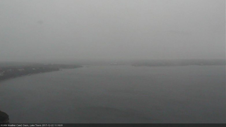 Lake Travis webcam, December 22, 2017 10:35 AM CT