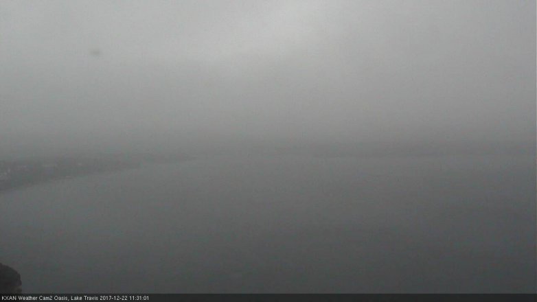 Lake Travis webcam, December 22, 2017 10:40 AM CT