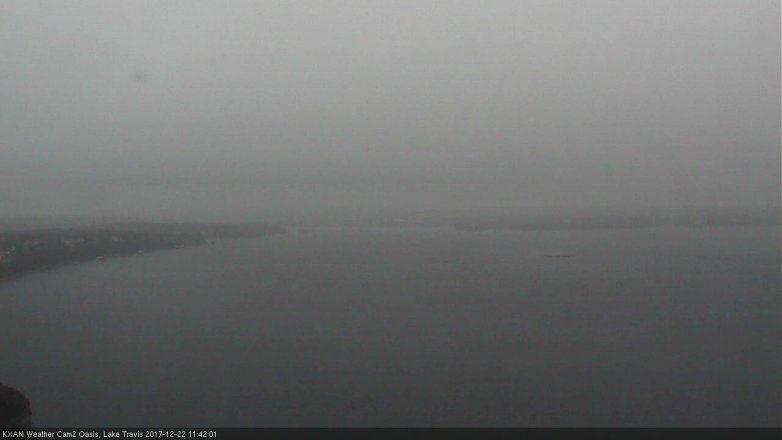 Lake Travis webcam, December 22, 2017 10:45 AM CT