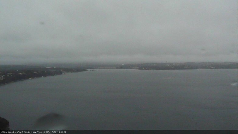 Lake Travis webcam, December 22, 2017 12:40 PM CT
