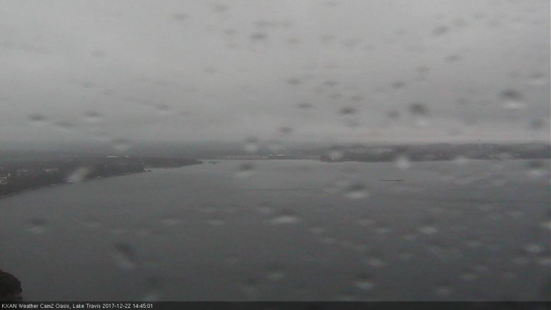 Lake Travis webcam, December 22, 2017 2:15 PM CT