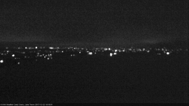 Lake Travis webcam, December 22, 2017 6:20 PM CT