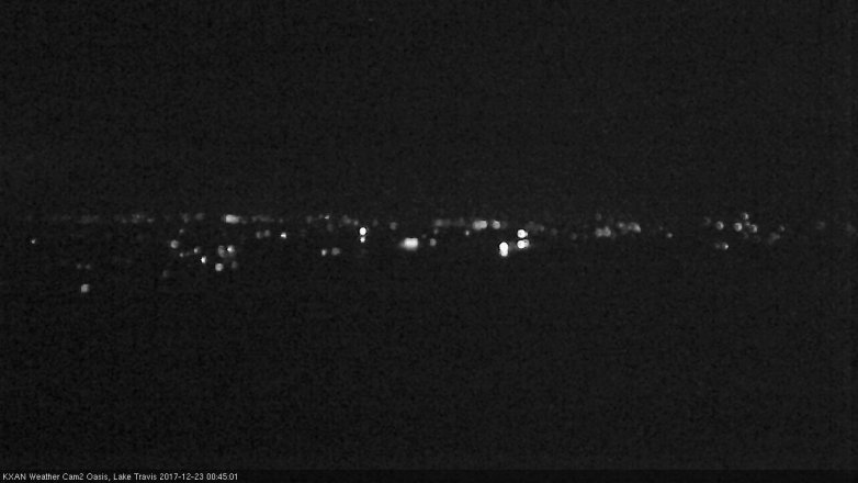 Lake Travis webcam, December 22, 2017 12:00 AM CT