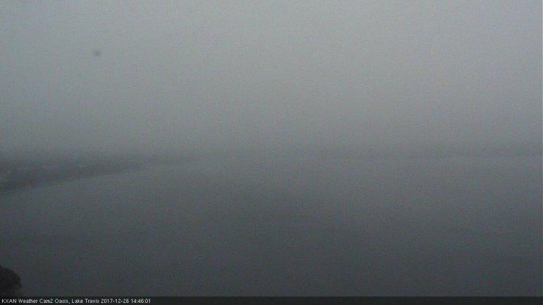 Lake Travis webcam, December 26, 2017 2:05 PM CT