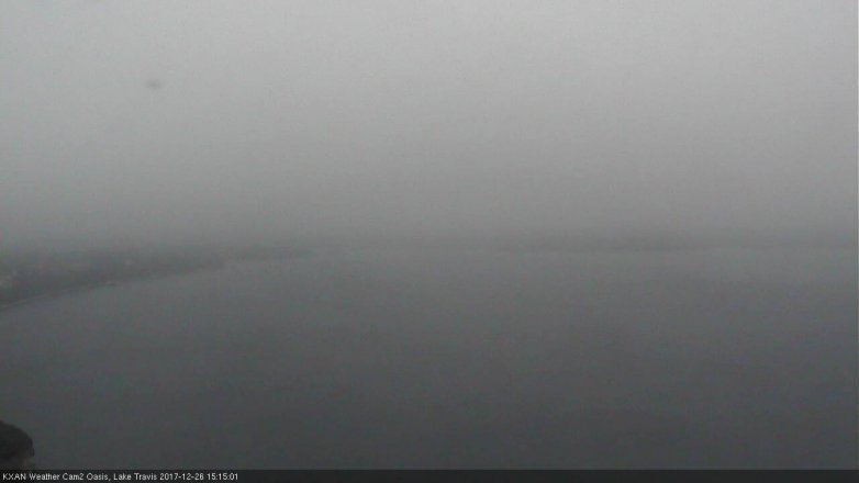 Lake Travis webcam, December 26, 2017 2:25 PM CT