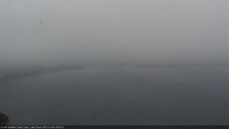 Lake Travis webcam, December 26, 2017 2:30 PM CT