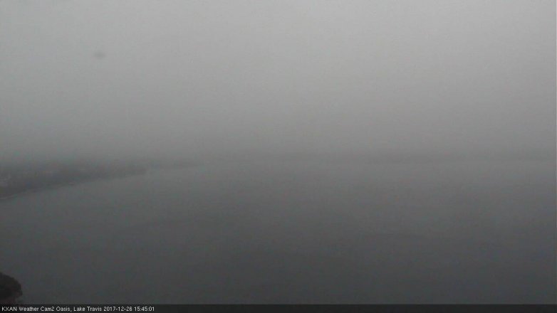 Lake Travis webcam, December 26, 2017 2:50 PM CT