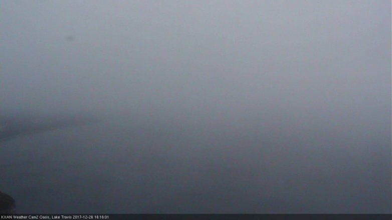 Lake Travis webcam, December 26, 2017 3:25 PM CT