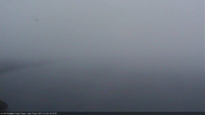 Lake Travis webcam, December 26, 2017 3:40 PM CT