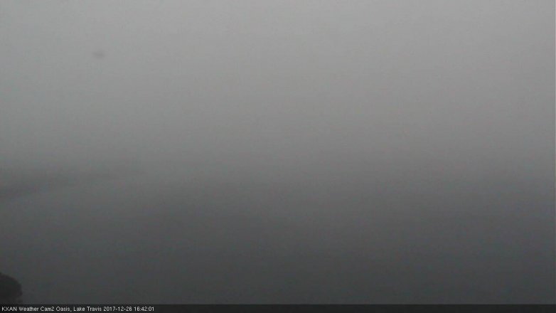 Lake Travis webcam, December 26, 2017 3:45 PM CT