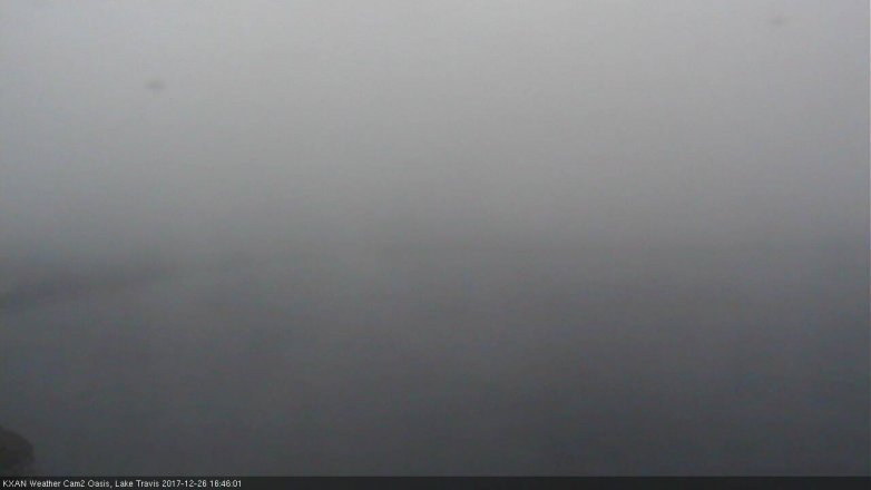 Lake Travis webcam, December 26, 2017 3:50 PM CT