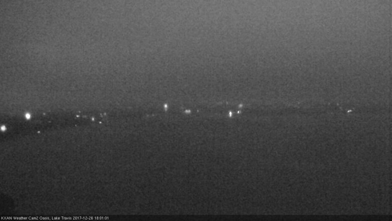 Lake Travis webcam, December 26, 2017 5:10 PM CT