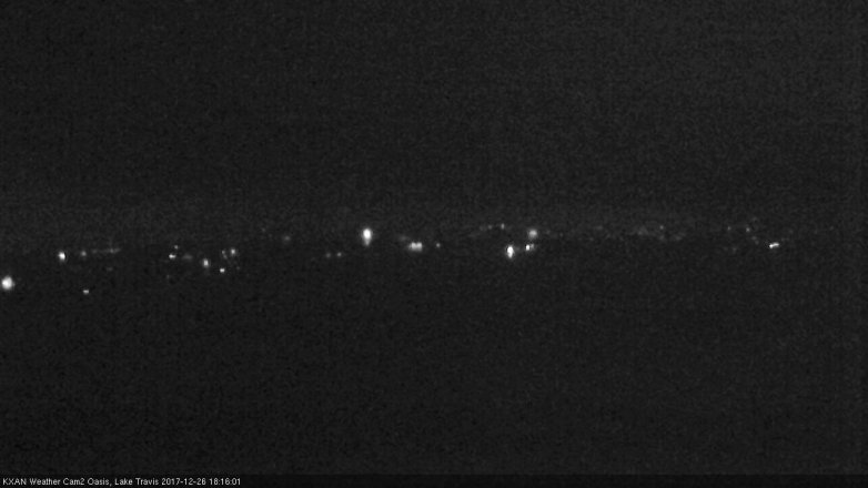 Lake Travis webcam, December 26, 2017 5:25 PM CT