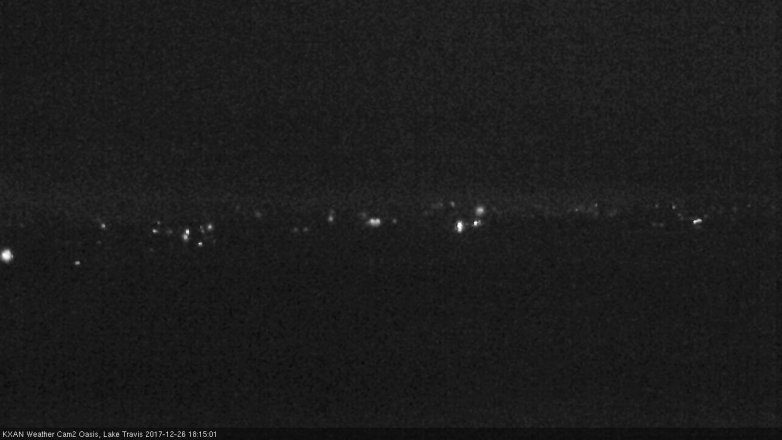 Lake Travis webcam, December 26, 2017 5:30 PM CT