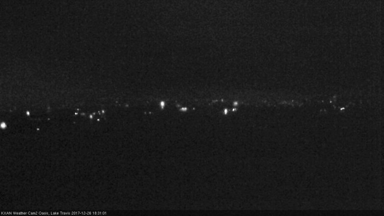 Lake Travis webcam, December 26, 2017 5:40 PM CT