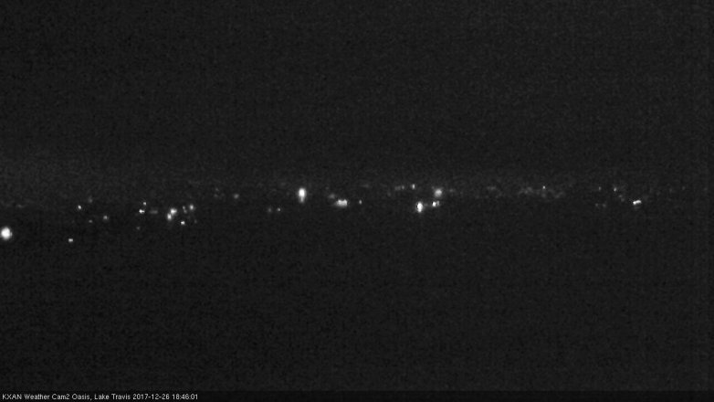 Lake Travis webcam, December 26, 2017 5:50 PM CT