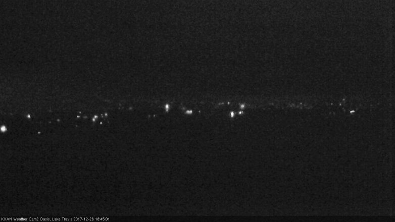 Lake Travis webcam, December 26, 2017 5:55 PM CT
