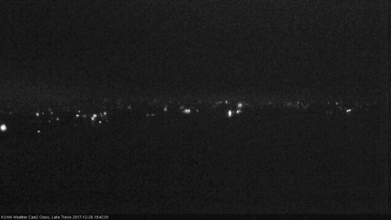 Lake Travis webcam, December 26, 2017 6:10 PM CT