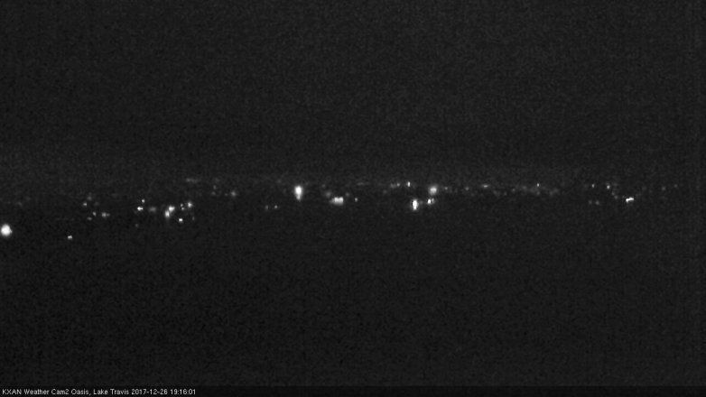 Lake Travis webcam, December 26, 2017 6:20 PM CT