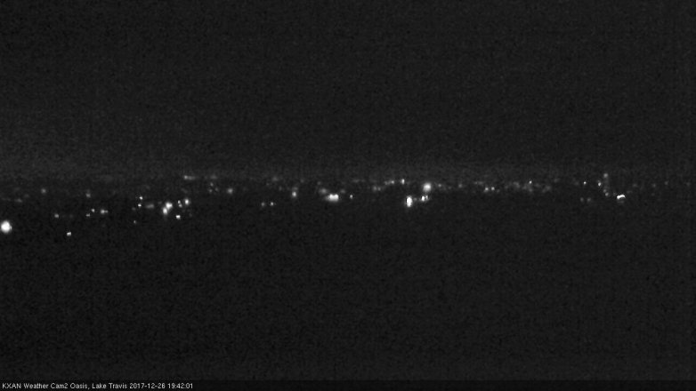 Lake Travis webcam, December 26, 2017 6:50 PM CT