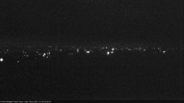 Lake Travis webcam, December 26, 2017 7:50 PM CT