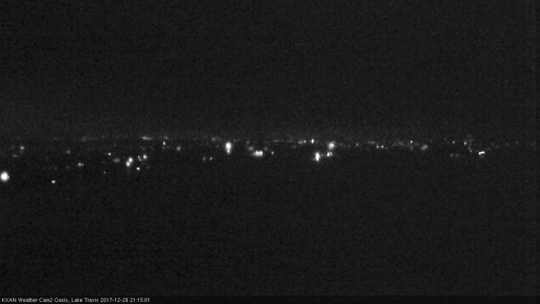 Lake Travis webcam, December 26, 2017 8:40 PM CT