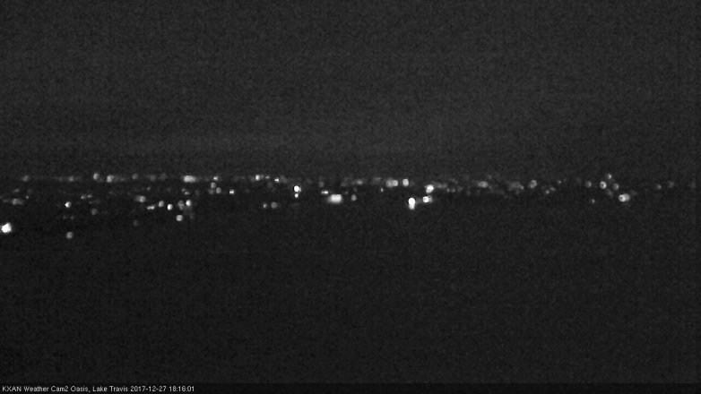 Lake Travis webcam, December 27, 2017 5:25 PM CT