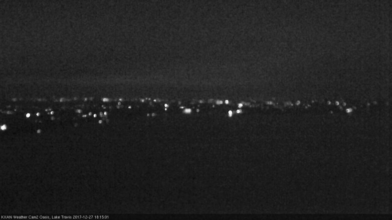 Lake Travis webcam, December 27, 2017 5:30 PM CT